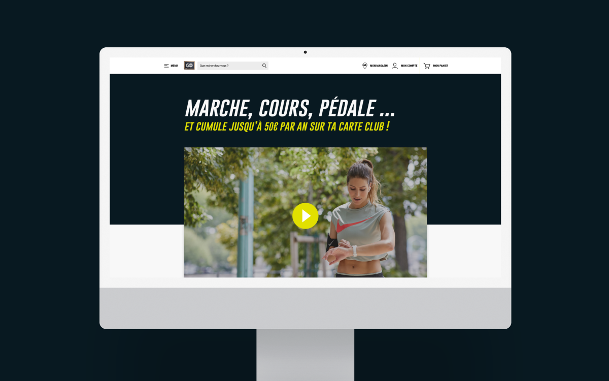 Go Sport — Maquette UI